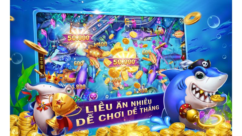 Săn cá Rồng – đẳng cấp của dòng game bắn cá