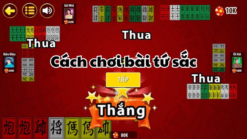 Cách chơi bài tứ sắc